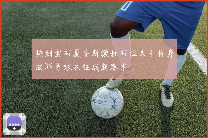 热刺宣布夏季新援杜布拉夫卡将身披39号球衣征战新赛季